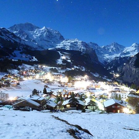 Chalet Alpina Gyger Wengen Buitenkant foto