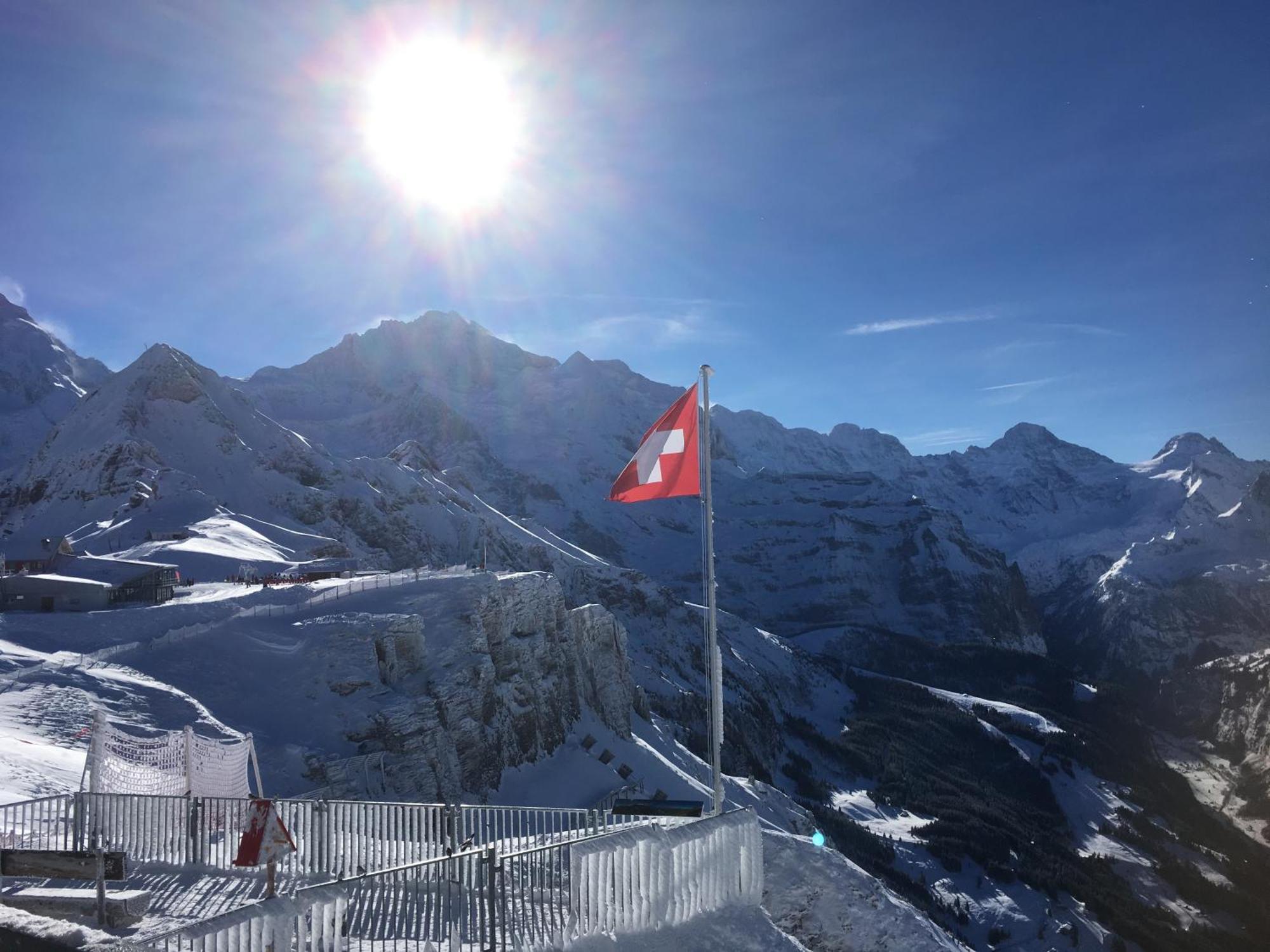 Chalet Alpina Gyger Wengen Buitenkant foto