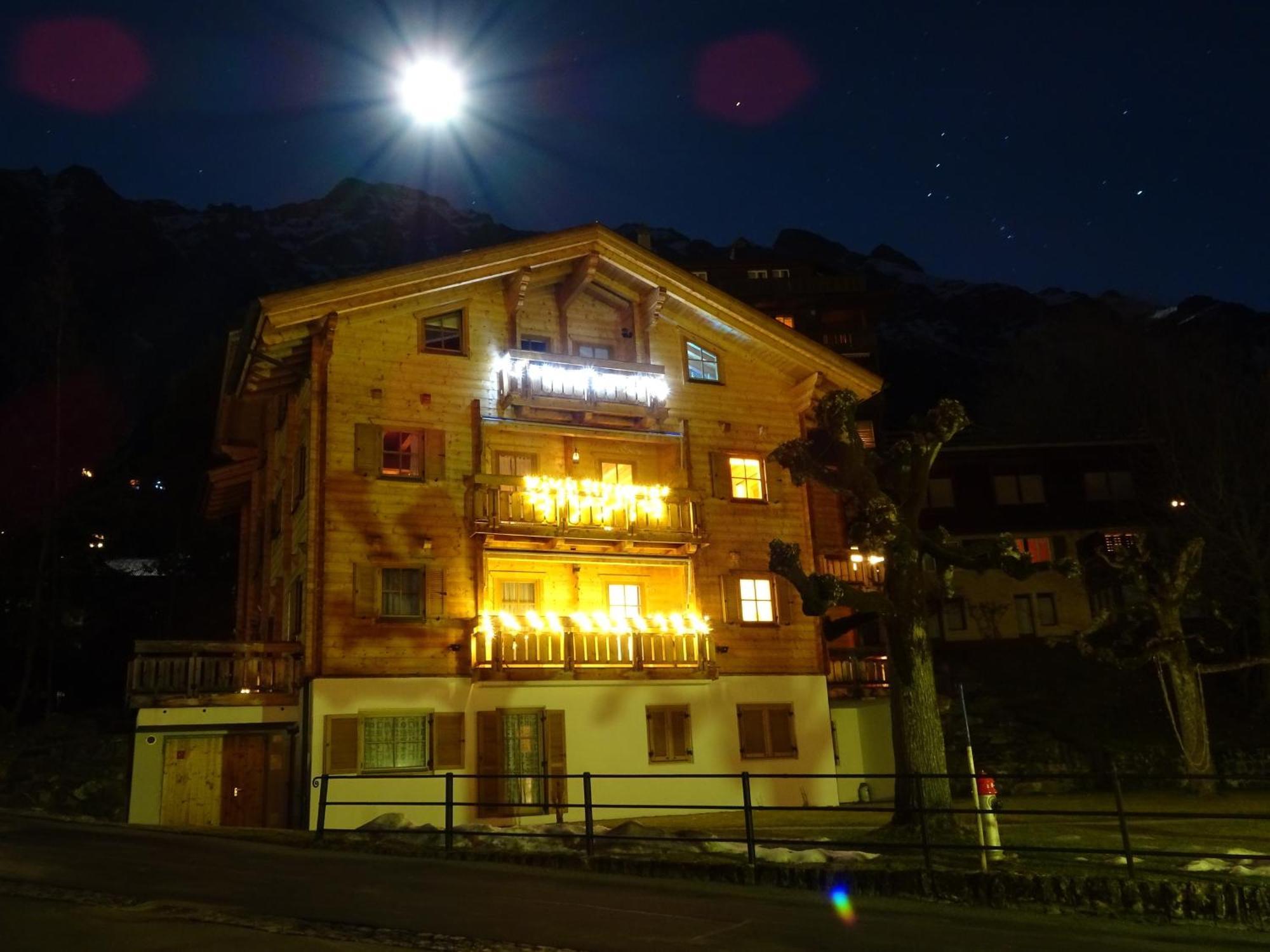 Chalet Alpina Gyger Wengen Buitenkant foto