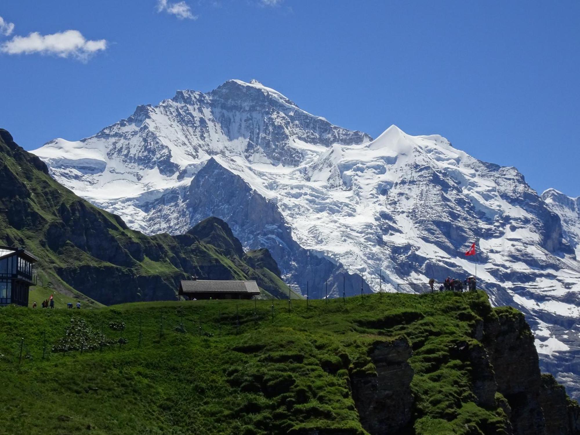 Chalet Alpina Gyger Wengen Buitenkant foto