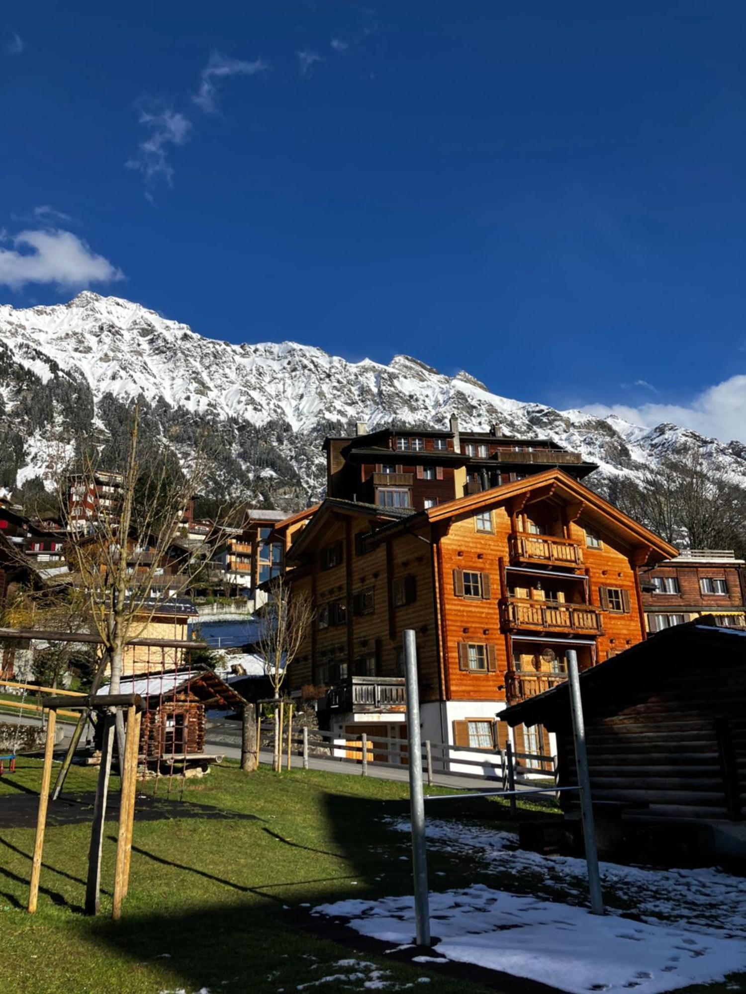Chalet Alpina Gyger Wengen Buitenkant foto