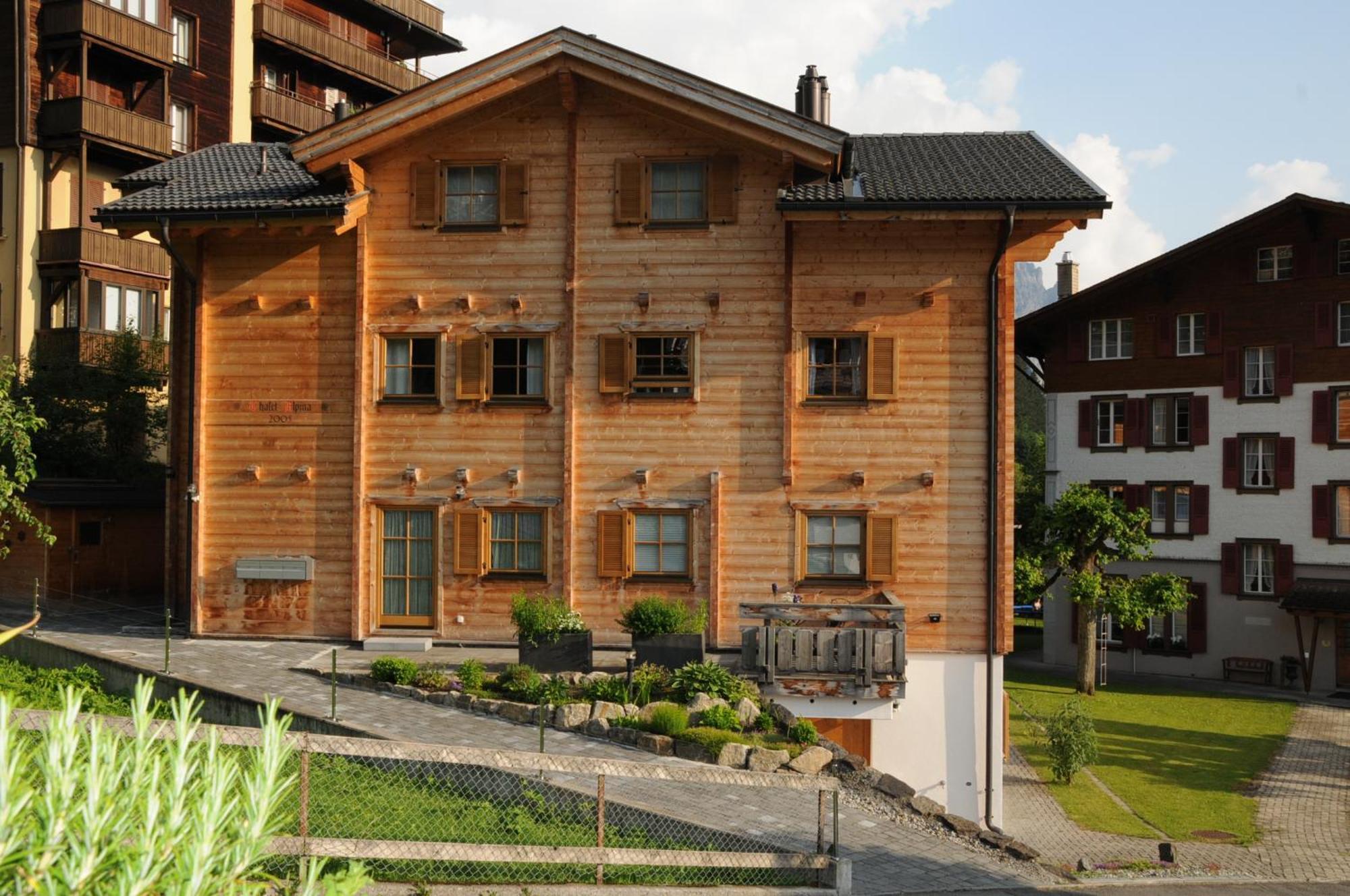 Chalet Alpina Gyger Wengen Buitenkant foto